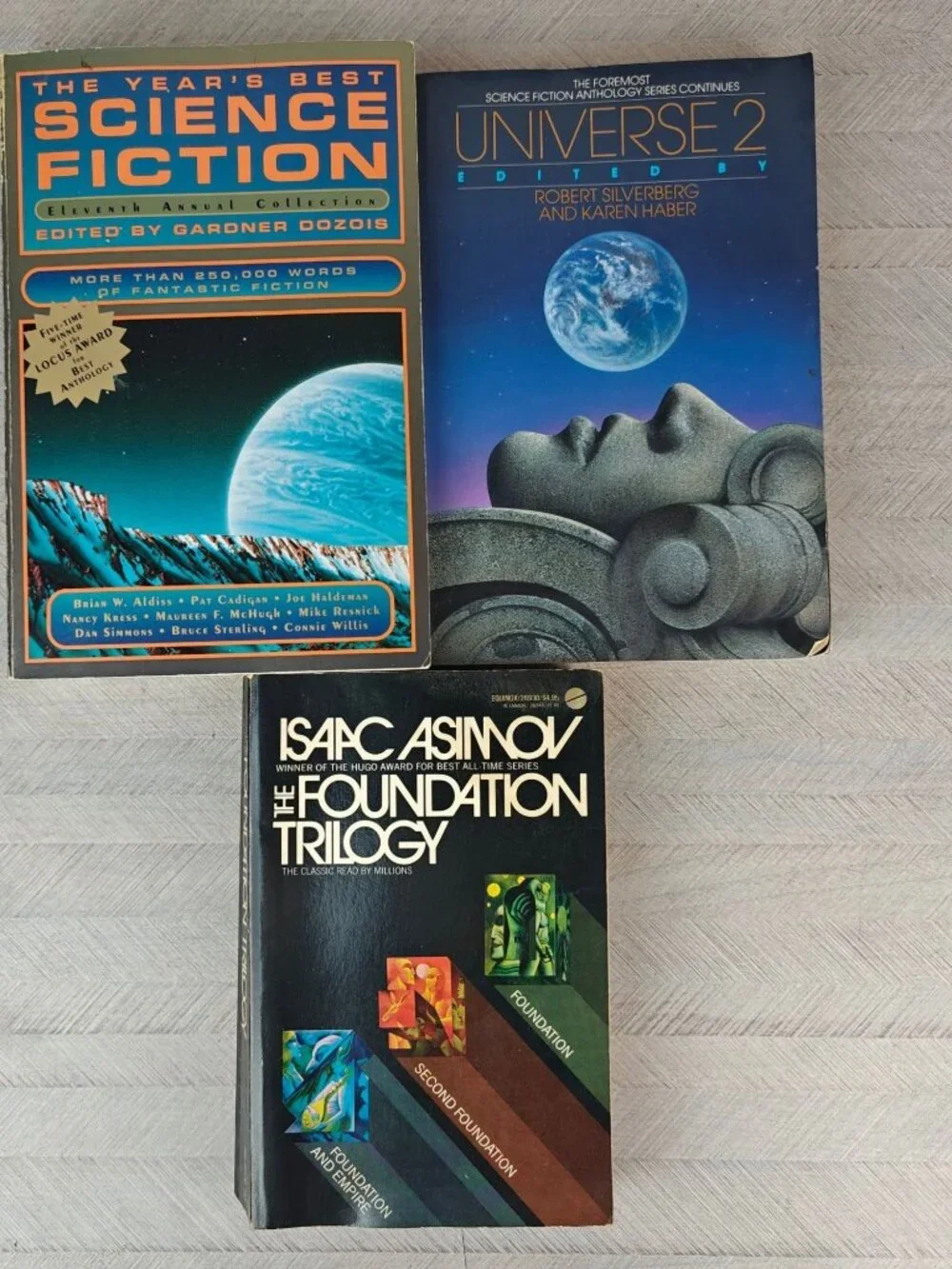 Vintage Science Fiction Paperback Lot Of 30 Books Asimov Heinlein Silverberg